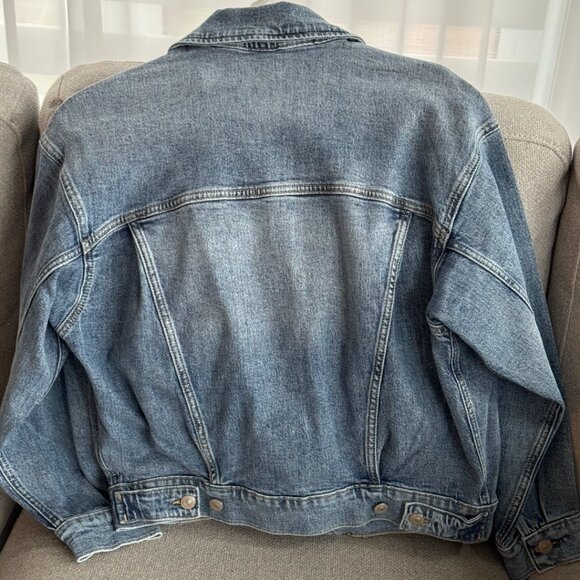 Silver Jeans - 90s Trucker Jacket - Indigo Denim - Size XS - Picture 5 of 5
